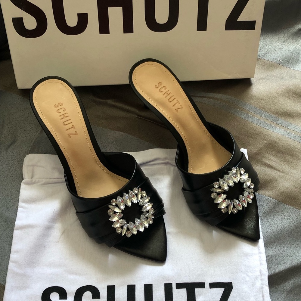 SCHUTZ EMBELLISHED HEELS - Picture 4 of 7